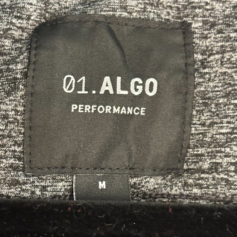 01.Algo Medium (M) Performance Dark Gray Quarter … - image 2